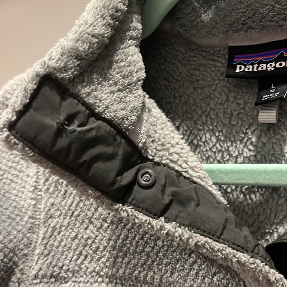 Girls size Large Patagonia Synchilla snap pullover - Picture 4 of 5
